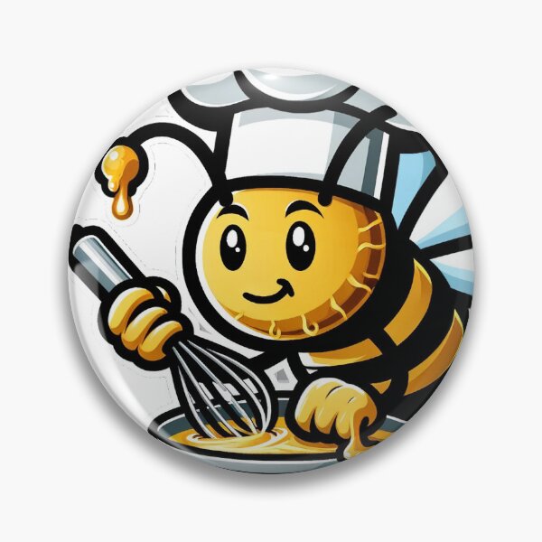 Item preview, Vibrant Busy Bee Design - Nature-Inspired Artwork designed and sold by The-Library.