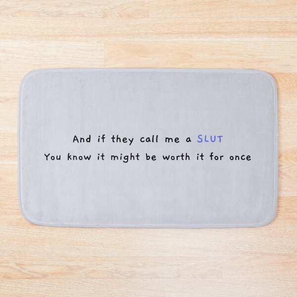 Item preview, And if they call me a "Slut" designed and sold by judy-m.