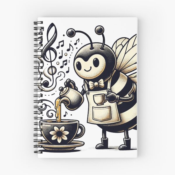 Item preview, Vibrant Busy Bee Design - Nature-Inspired Artwork designed and sold by The-Library.