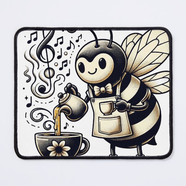 Item preview, Vibrant Busy Bee Design - Nature-Inspired Artwork designed and sold by The-Library.
