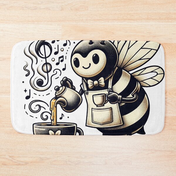 Item preview, Vibrant Busy Bee Design - Nature-Inspired Artwork designed and sold by The-Library.