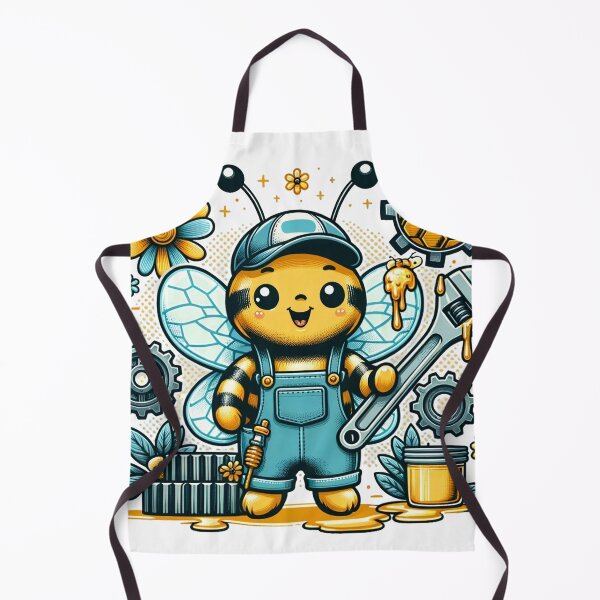 Item preview, Vibrant Busy Bee Design - Nature-Inspired Artwork designed and sold by The-Library.