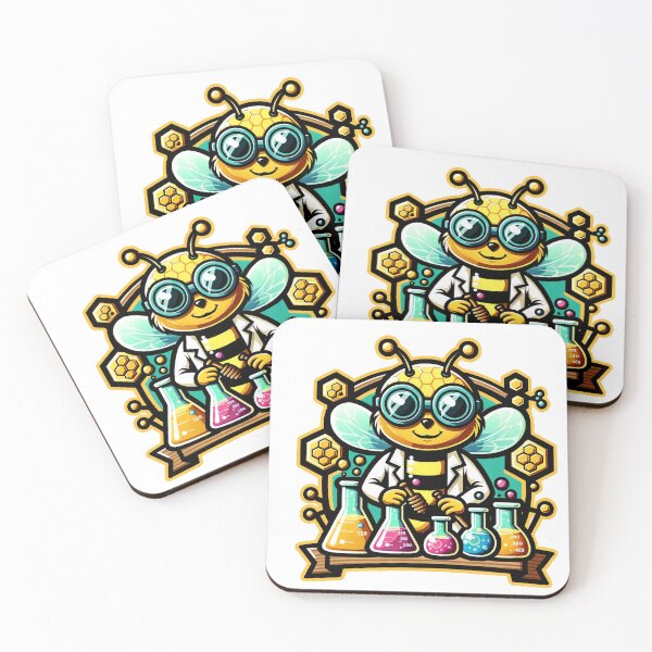 Item preview, Vibrant Busy Bee Design - Nature-Inspired Artwork designed and sold by The-Library.