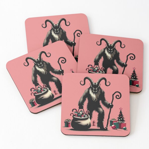 Item preview, Krampus' Festive Folly designed and sold by Retro Travel Design.