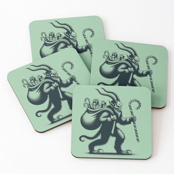 Artikelvorschau, Krampus' Weihnachtsspaß entworfen und verkauft von Retro Travel Design.