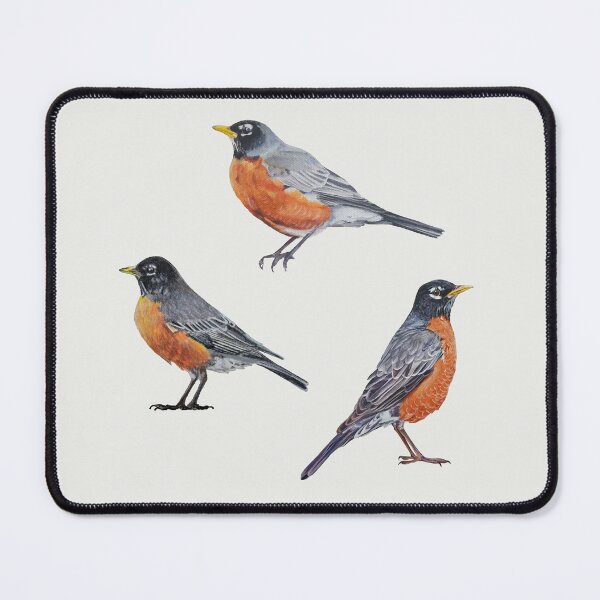 Item preview, American Robin Set designed and sold by Emily Bickell.