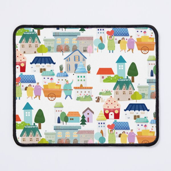 Item preview, Village full of love, happy village, people making love designed and sold by zzzozzo.