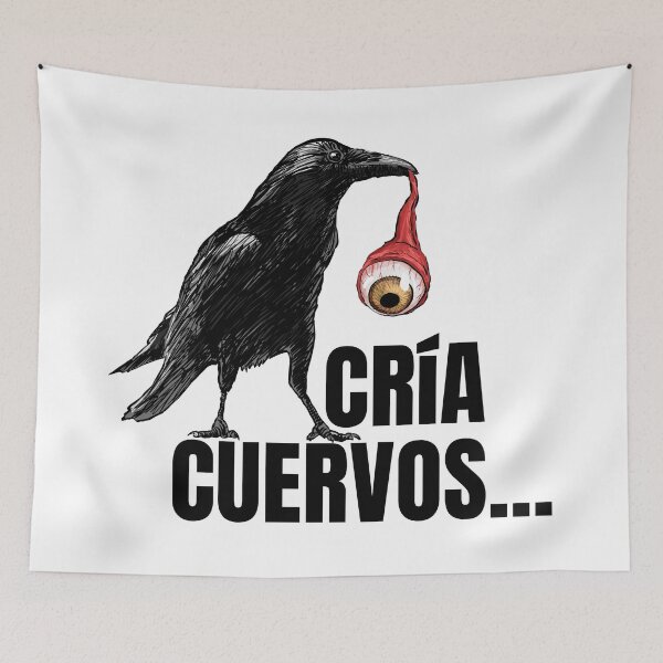 Item preview, Cría cuervos y te sacaran los ojos designed and sold by Ztudio.