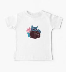 Cool Cat - Not Right Meow I'm Reading Baby Tee