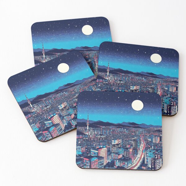 Item preview, Night view of Seoul. designed and sold by growing-mom.