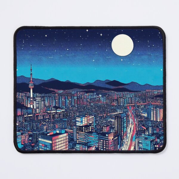 Item preview, Night view of Seoul. designed and sold by growing-mom.