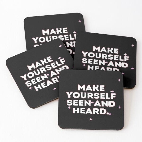 Item preview, Make Yourself Seen and Heard designed and sold by Beauty  Art Printable.