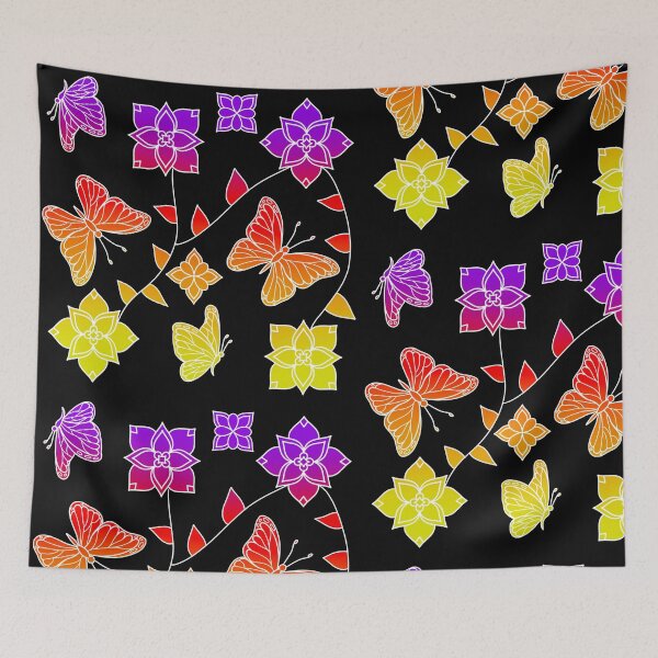 Item preview, Butterfly Floral designed and sold by Niibidoon.