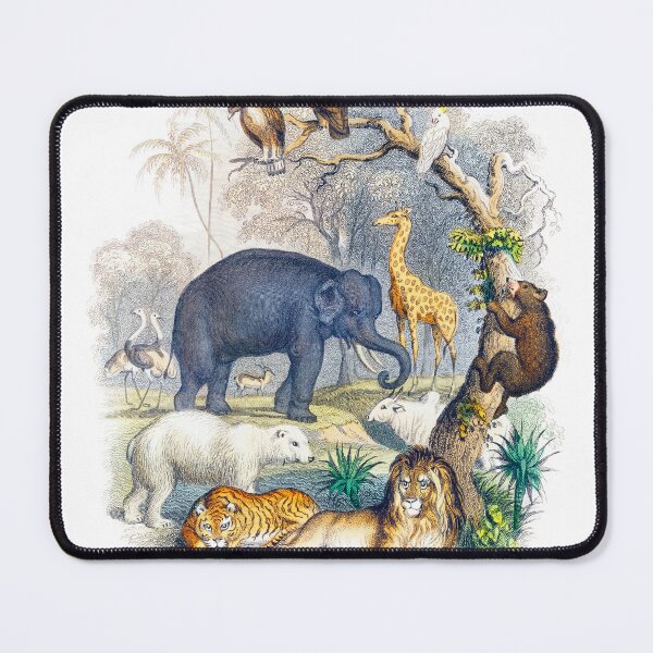 Item preview, Animated Nature Drawing by Oliver Goldsmith Color Enhanced designed and sold by BrushAndBow.