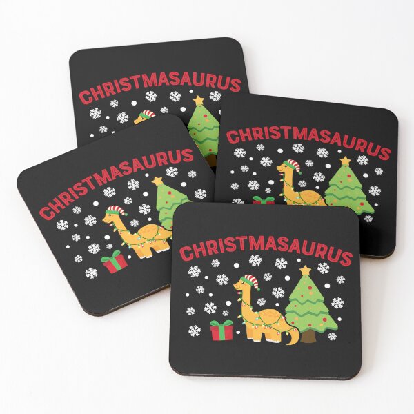 Item preview, Christmasaurus Cute Christmas Funny Dinosaur Tree designed and sold by wingstar.