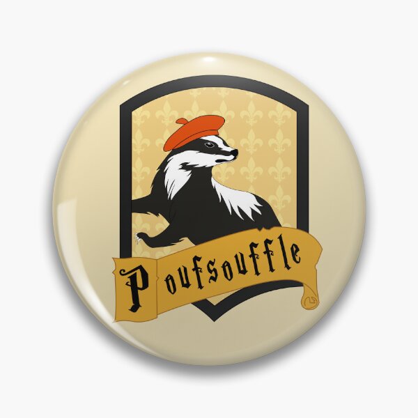 Item preview, Poufsouffle HP House French Logo designed and sold by Chiffron.