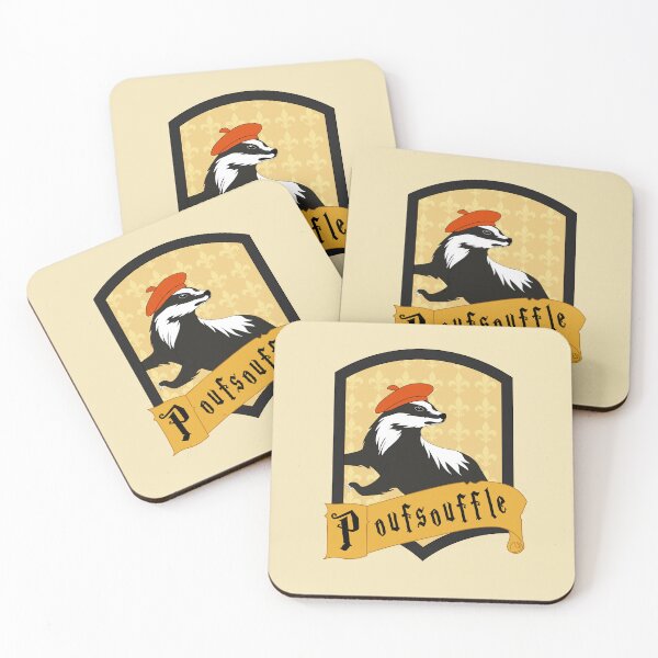 Item preview, Poufsouffle HP House French Logo designed and sold by Chiffron.
