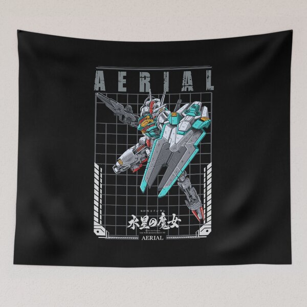 Item preview, Great Aerial Gundam Illustration 1 designed and sold by akmalzone.