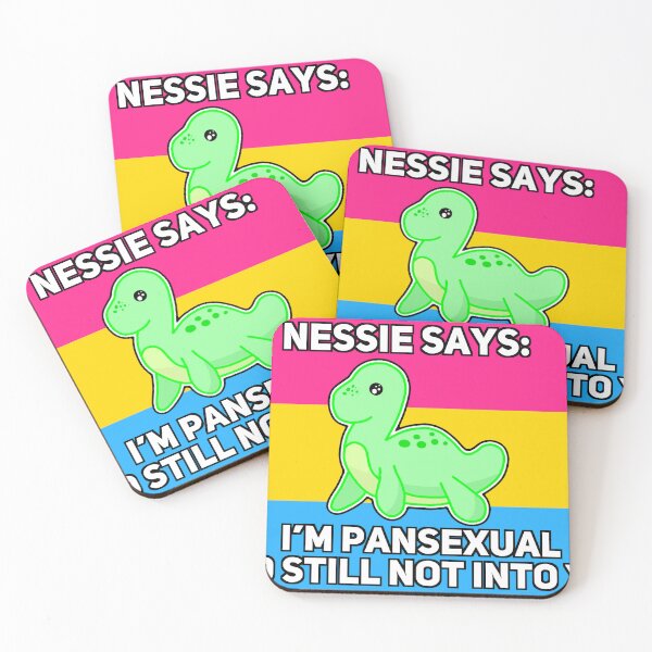 Item preview, Pansexual Nessie designed and sold by Unicorn Massacres.