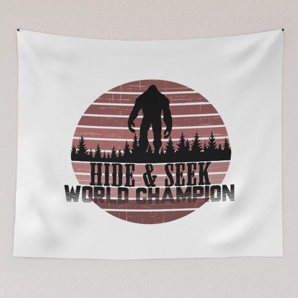 Item preview, Hide & Seek World Champion Bigfoot designed and sold by GreenGuyTees.