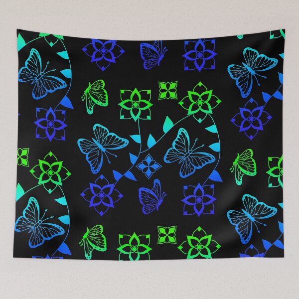 Item preview, Gradient Butterfly Floral designed and sold by Niibidoon.