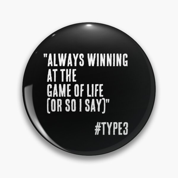 Item preview, Enneagram Type 3 Funny Quote Always Winning at the Game of Life The Performer The Achiever designed and sold by JapanBubble.