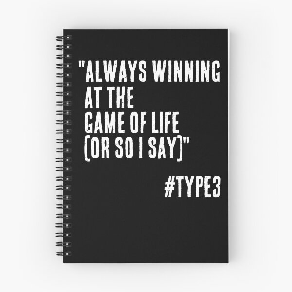 Item preview, Enneagram Type 3 Funny Quote Always Winning at the Game of Life The Performer The Achiever designed and sold by JapanBubble.