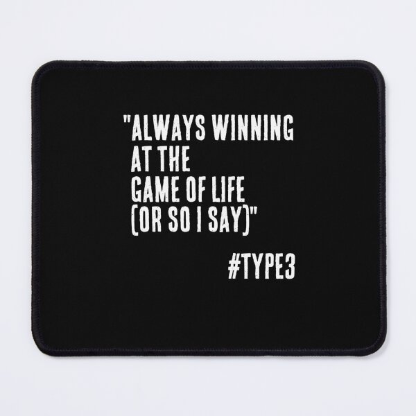 Item preview, Enneagram Type 3 Funny Quote Always Winning at the Game of Life The Performer The Achiever designed and sold by JapanBubble.