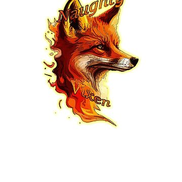 Artwork thumbnail, Naughty Vixen T-Shirt by Vixen-Games