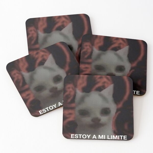 Item preview, Estoy a mi limite gato designed and sold by Mushroom-Gorge.