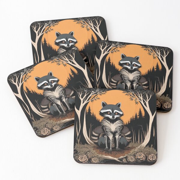 Item preview, Hybrid Raccoon: Merging Life and Death designed and sold by El Rincón Gatuno .