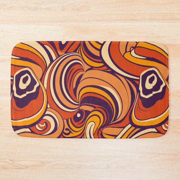 Item preview, Retro Groove Abstract Pattern: Cool '60s & '70s Aesthetic gift idea designed and sold by lemamis.
