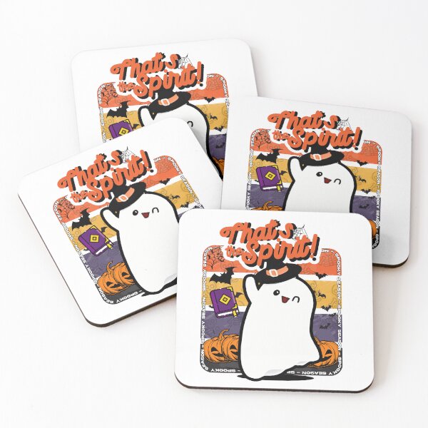 Item preview, That's the spirit! Cute halloween ghost  designed and sold by D-fineShop.