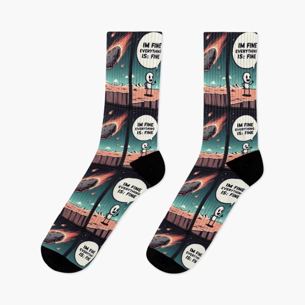 Item preview, Apocalypse from space I'm fine everything is fine designed and sold by TomFrontierArt.