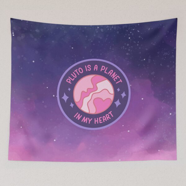 Item preview, Pluto is a Planet Cute Badge designed and sold by Kit Cronk.