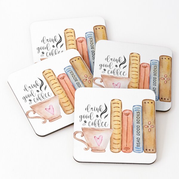 Item preview, Drink good coffee and read good books designed and sold by SvetlanaArt.