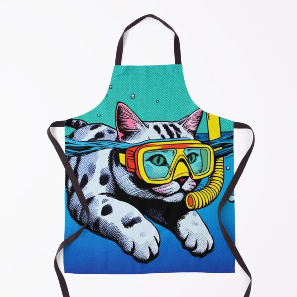 Item preview, swimming cat. designed and sold by growing-mom.