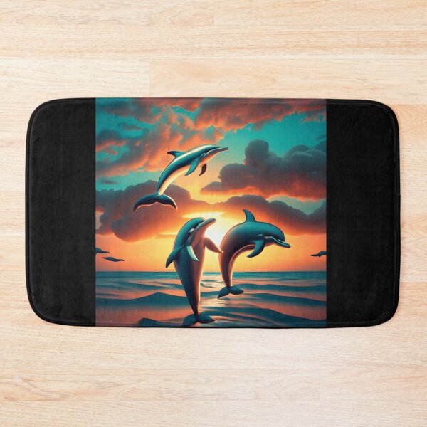 Item preview, Sunset Dolphins designed and sold by Shiwwa.