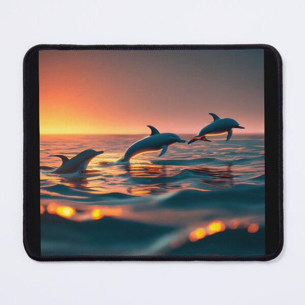 Item preview, Sunset Dolphins designed and sold by Shiwwa.