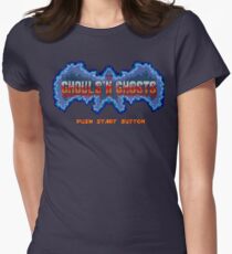 Press Start to catch some Ghosts Lol Women's Fitted T-Shirt