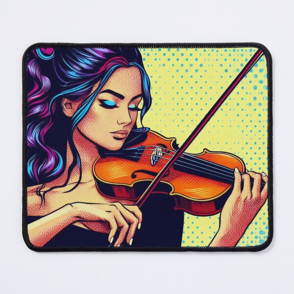 Item preview, A girl playing the violin. designed and sold by growing-mom.