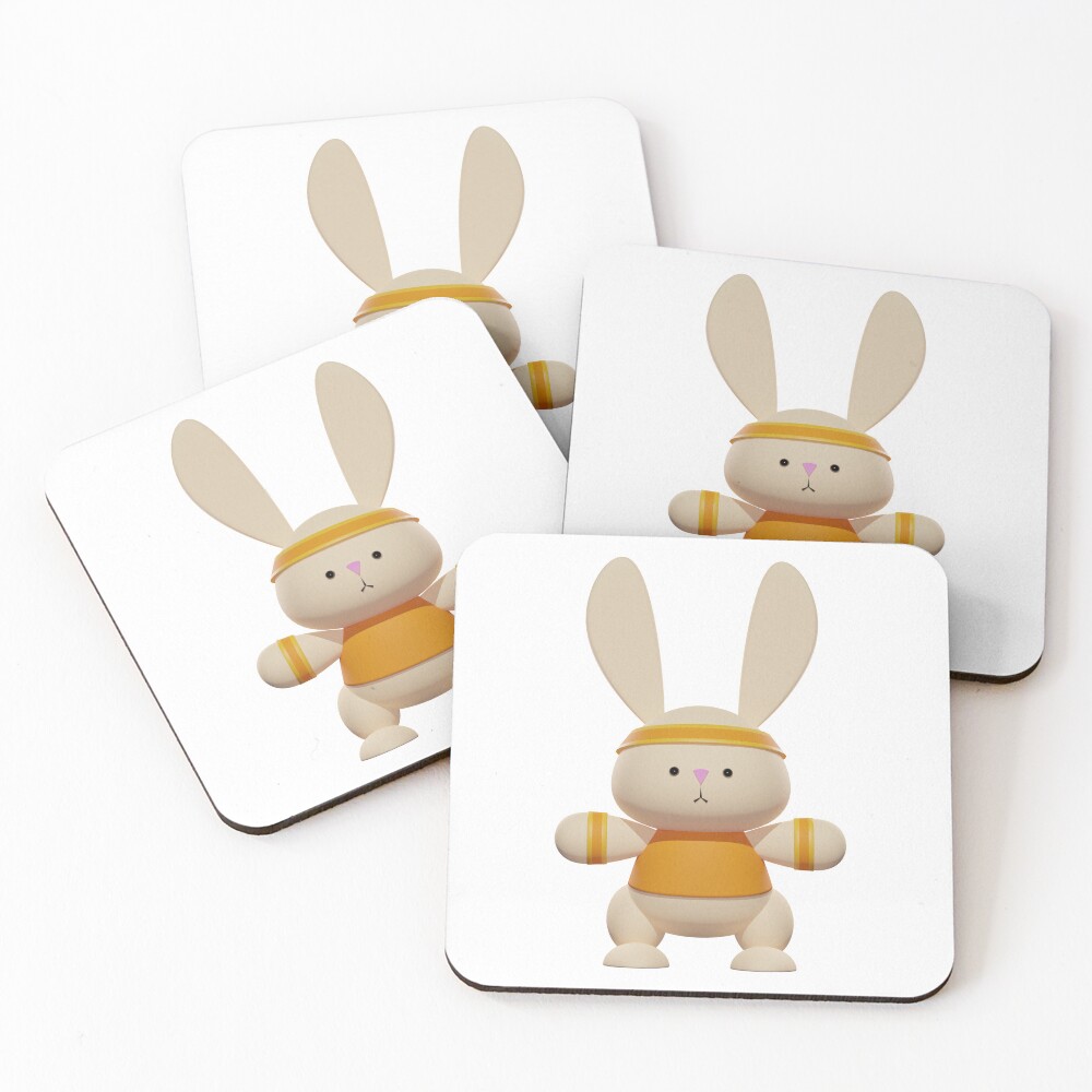 Item preview, Coasters (Set of 4) designed and sold by CubePunks.