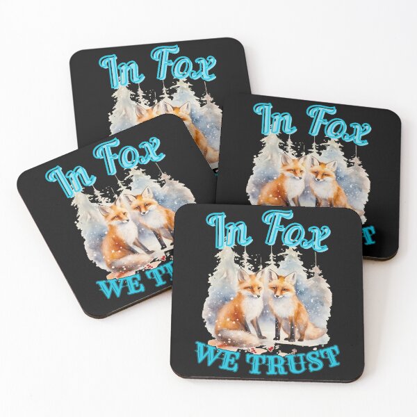 Item preview, In Fox We Trust. fox face designed and sold by FoxVibes.