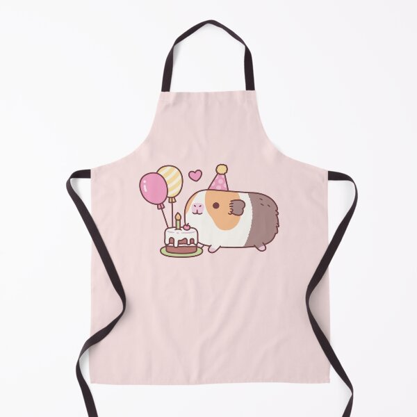 Item preview, Cute Guinea Pig And Birthday Cake designed and sold by rustydoodle.