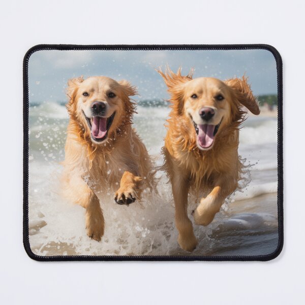 Item preview, Golden Retrievers on the Beach designed and sold by Samuelsboro.