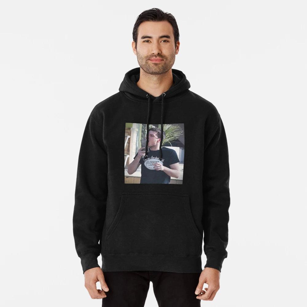 Josh Hutcherson Licking Phone Meme | Pullover Hoodie