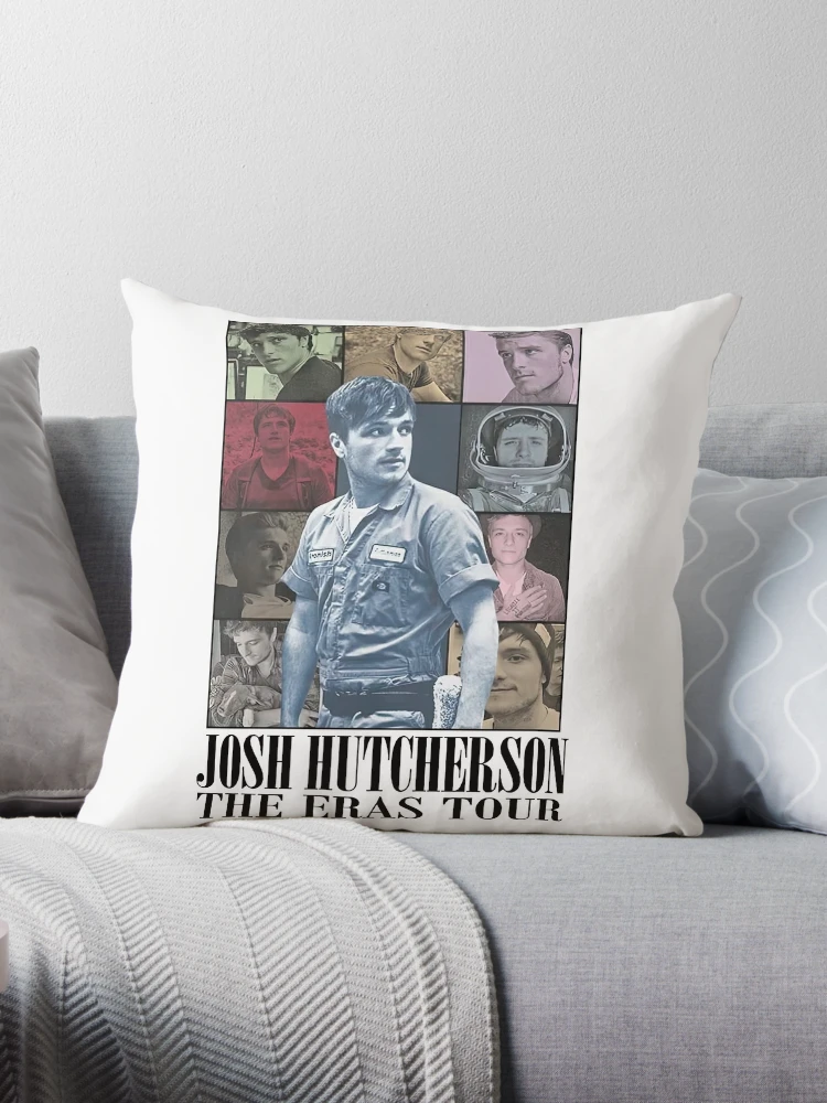 Josh Hutcherson (Black Version) Throw Pillow for Sale by Barry Kyius