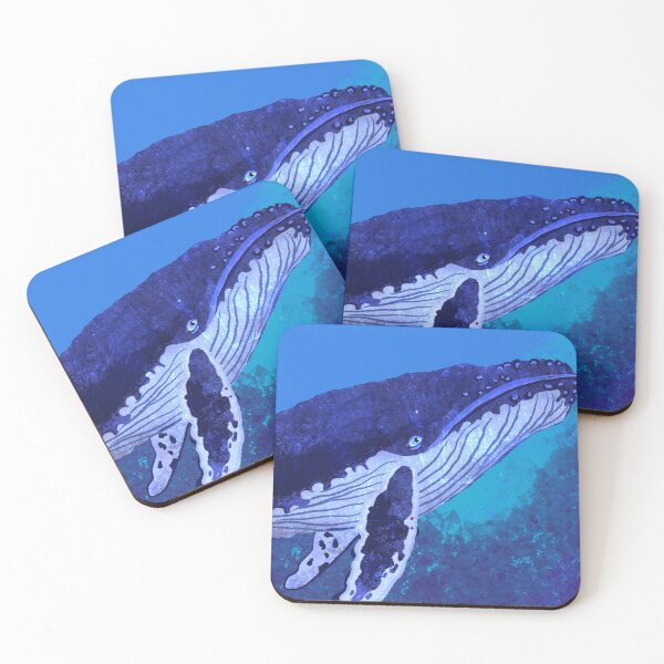 Item preview, Big Blue Humpback Whale designed and sold by ZTBASTIAN.