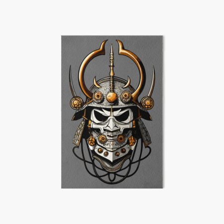 Skull Samurai Art Board Prints for Sale | Redbubble