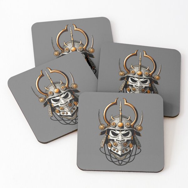 Item preview, Steampunk Skull Samurai Mask designed and sold by MechaRon.